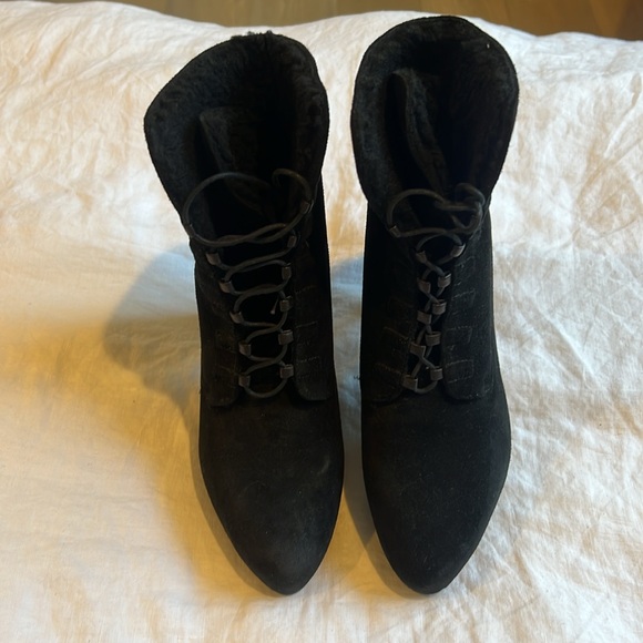 NWOT DIANE VON FURSTENBERG Wool-Lined Booties - Picture 2 of 4